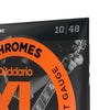 D'Addario Guitar Strings 10-48 Extra Light, XL Chromes Electric Guitar Strings 3-Pack ECG23