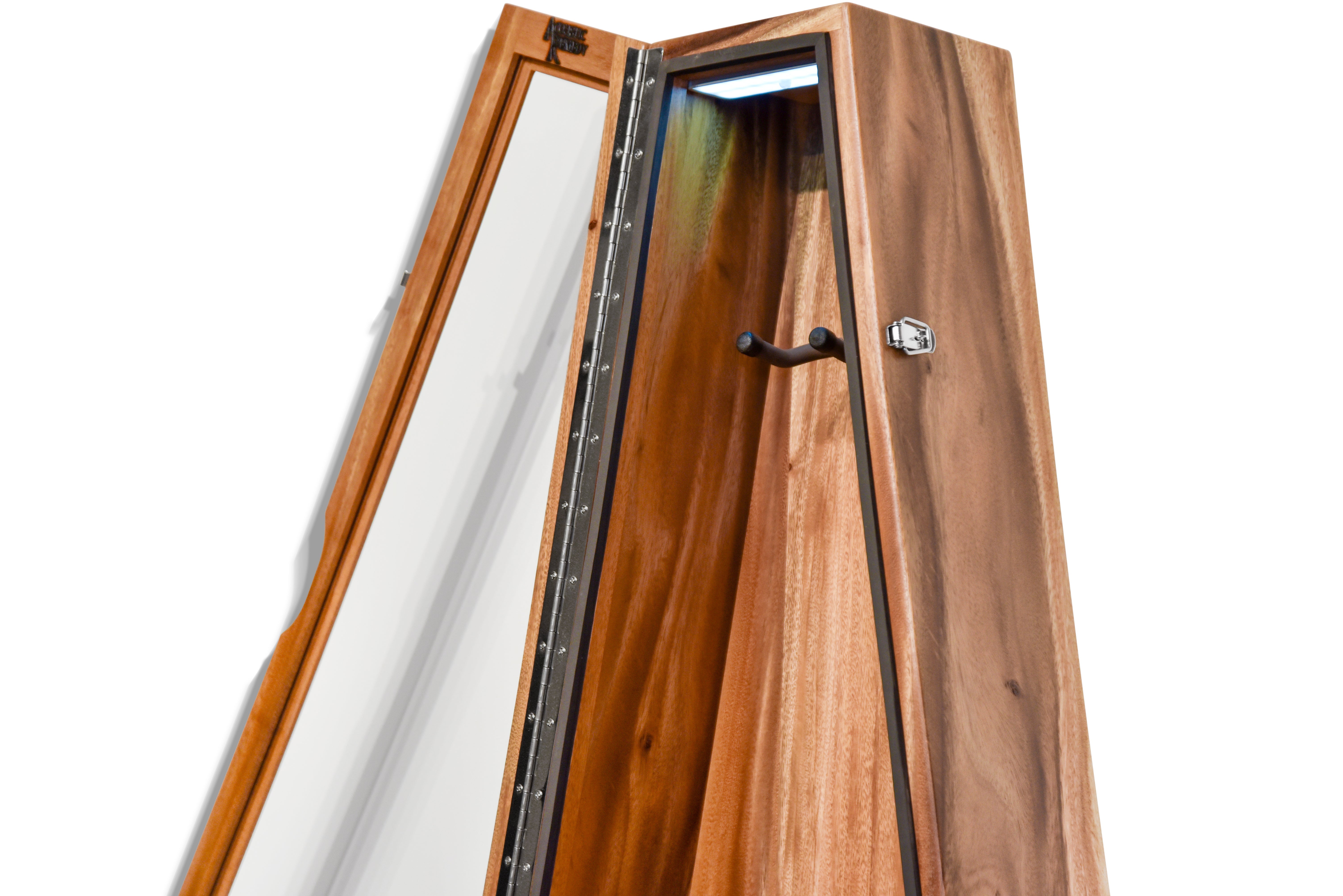 ClimaCase Triangle Humidor - Monkeypod