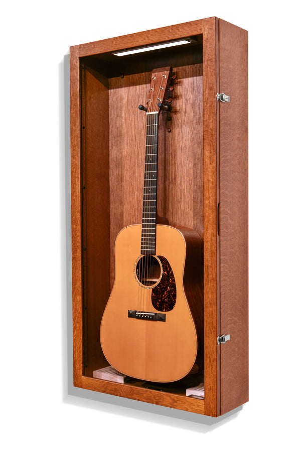 ClimaCase Rectangle Humidor - Quartersawn White Oak with Boston Stain