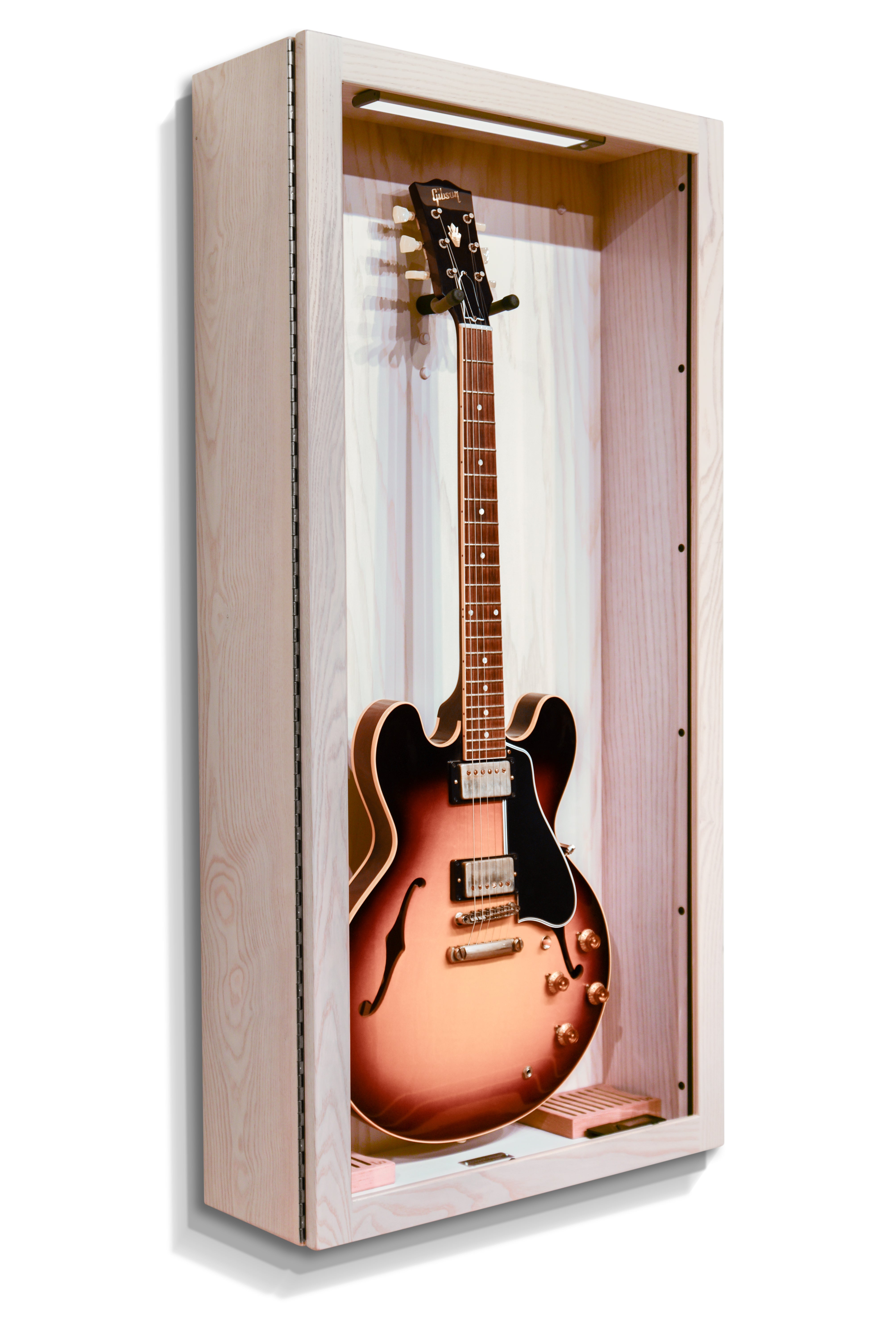 ClimaCase Rectangle Humidor - Northern White Ash with White Wash Stain