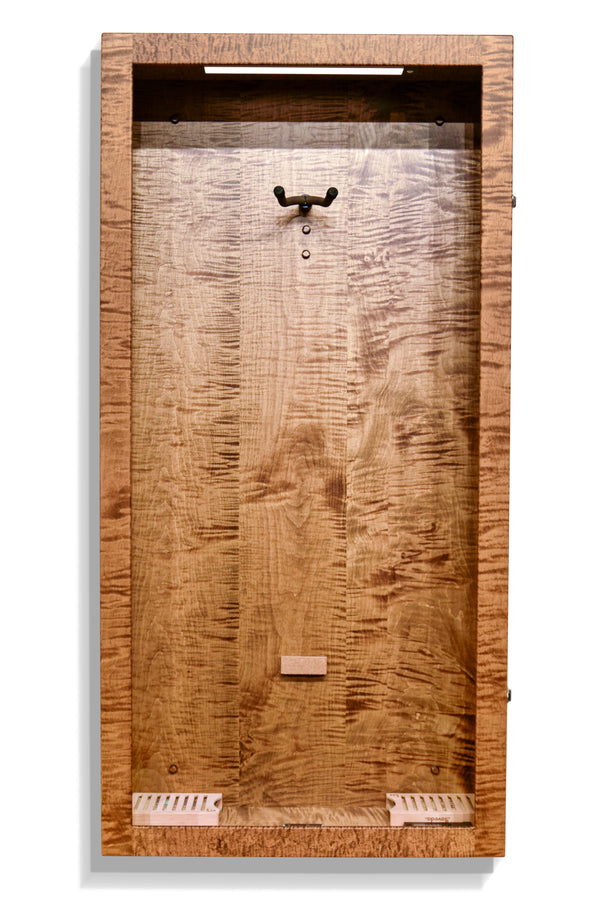 ClimaCase Rectangle Humidor - Flamed Maple with Provincial Stain