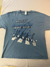VTG The Beatles Abbey Road T-shirt 2005 Metallic Tee 2XL
