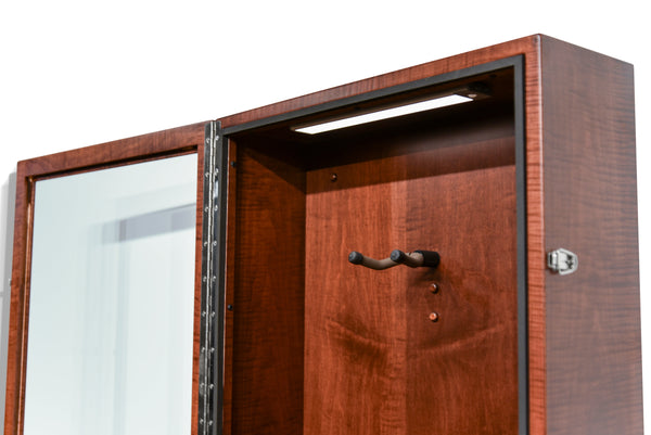 ClimaCase Rectangle Humidor - Flamed Maple with Acres Stain