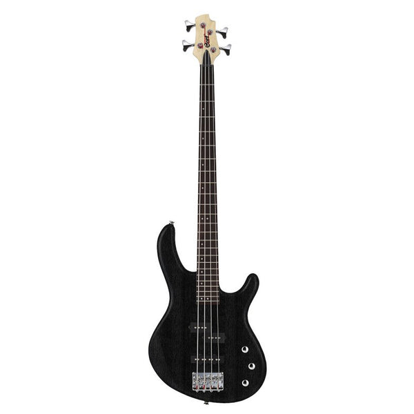 Cort Action PJ 4-String Bass Guitar – Open Pore Black