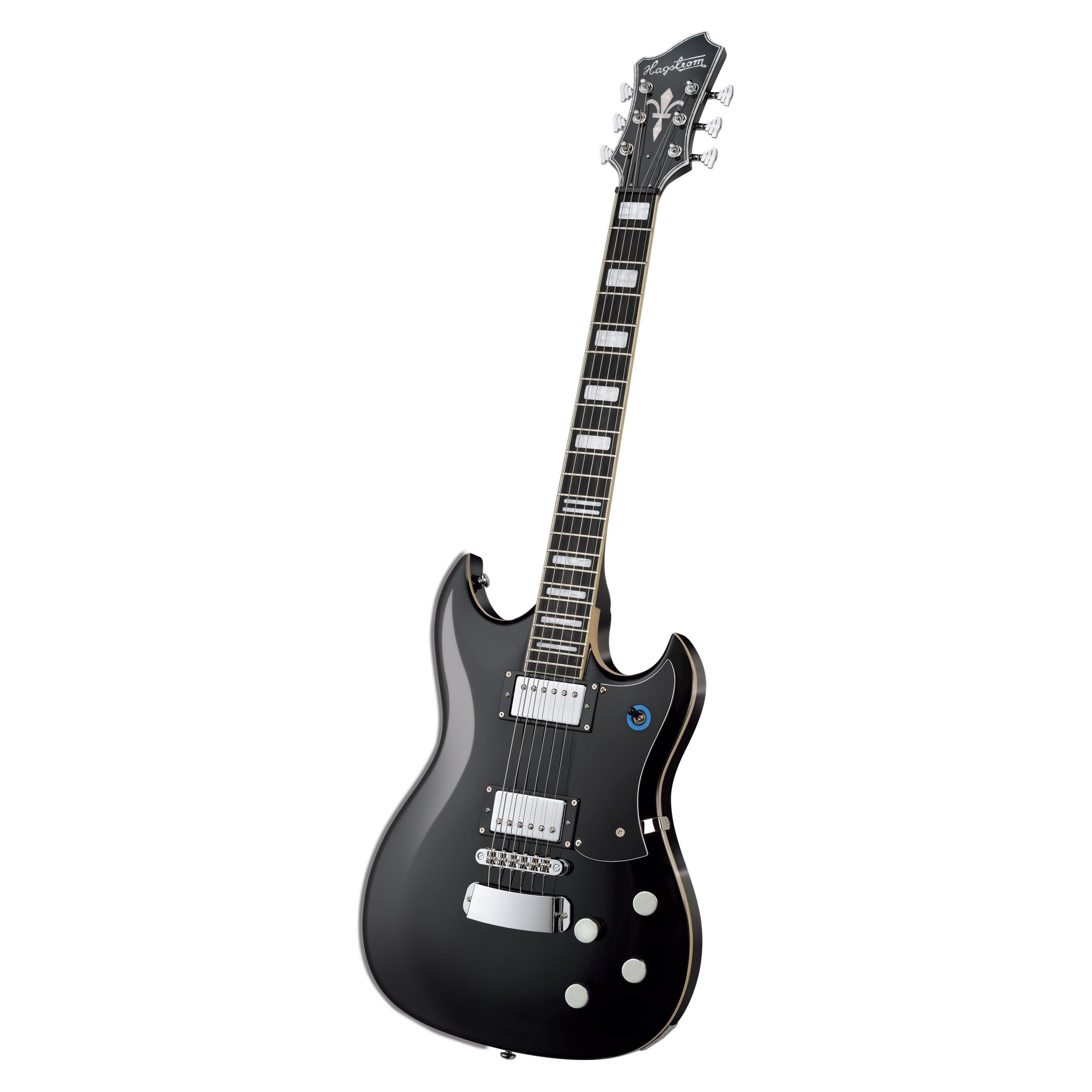 Hagstrom Pat Smear Signature Electric Guitar – Black Gloss