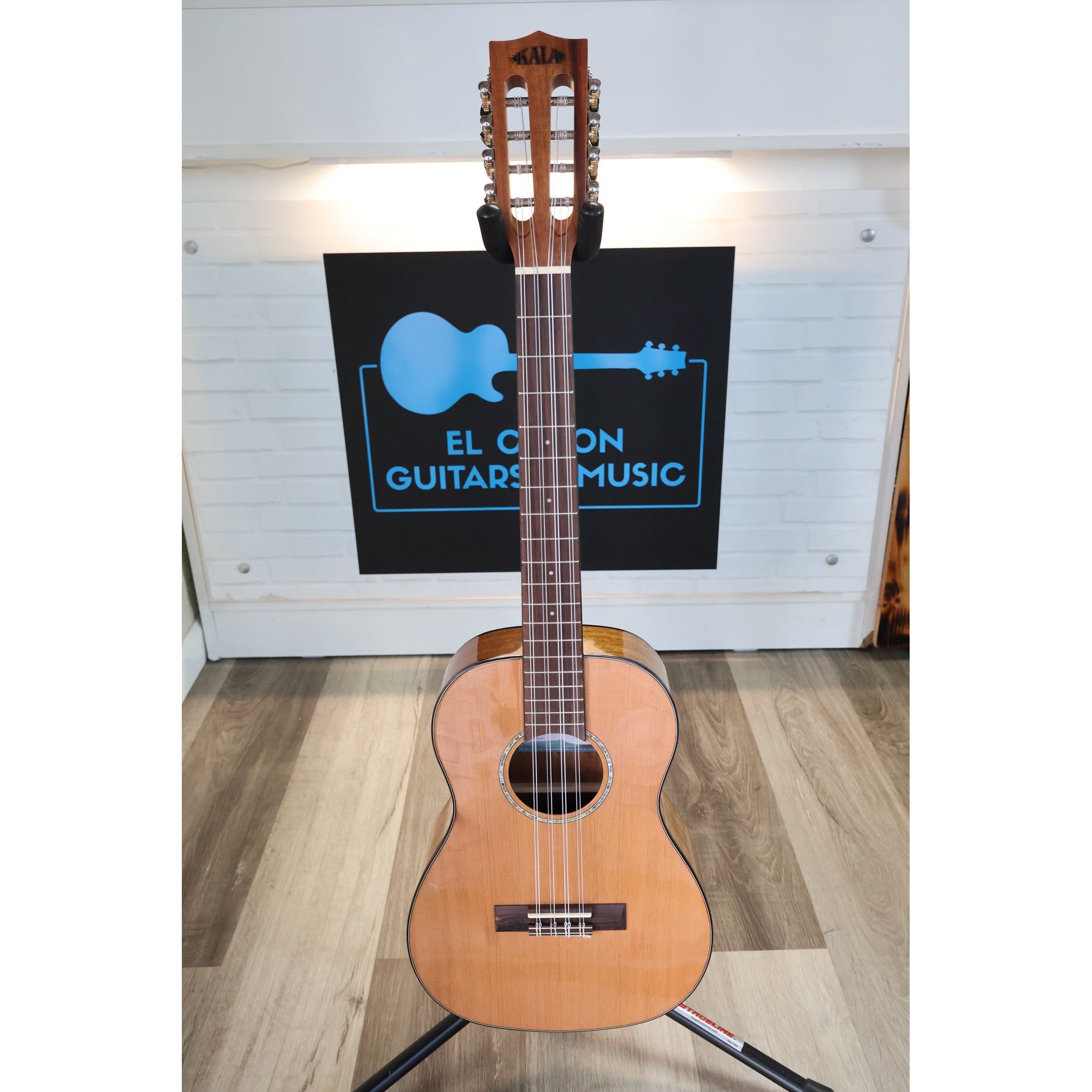 Kala Solid Cedar Acacia Baritone 8-String - KA-SCAC-B8