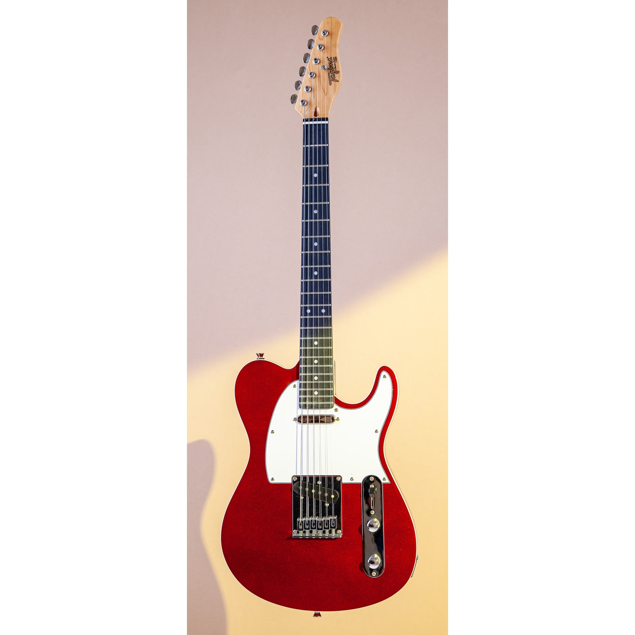 Tagima T 550 CA-DF/WH Candy Apple Red - Front