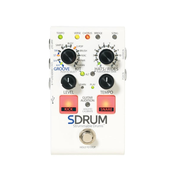 DigiTech SDRUM Strummable Drum Machine Pedal