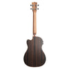 Kala KA-SSEBY-B-CE Solid Spruce Striped Ebony Baritone Acoustic-Electric Ukulele