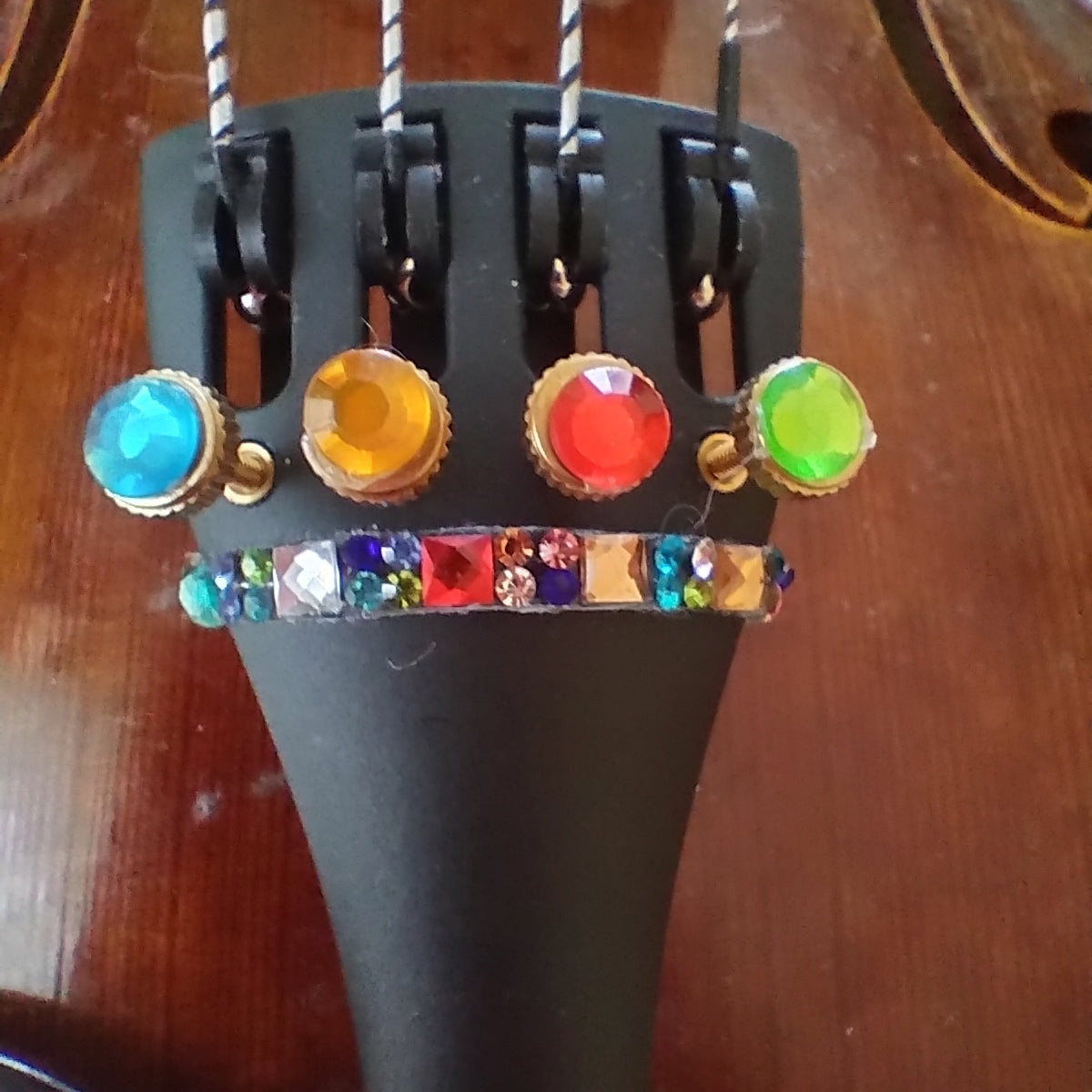 Rozanna's Lumina Artist Violin Outfit (Color Coded Tailpiece)