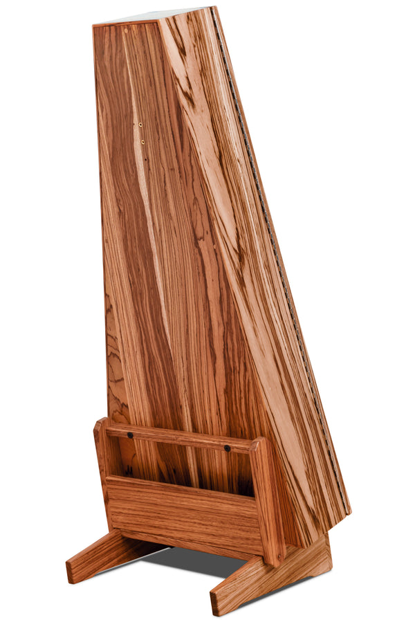 ClimaStand Triangle Humidor with Base - Zebrawood