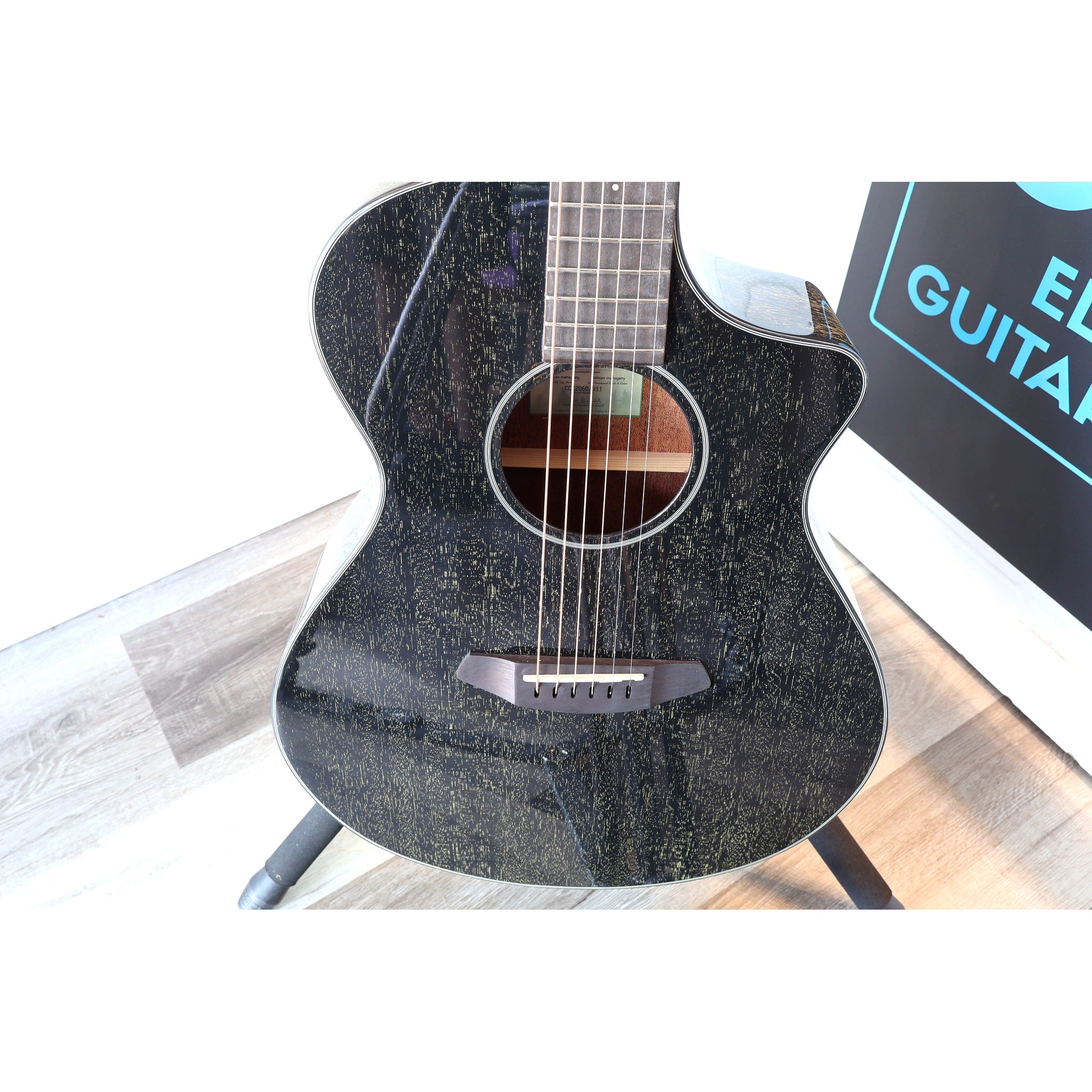 Breedlove Rainforest S Concert Black Gold CE – African Mahogany