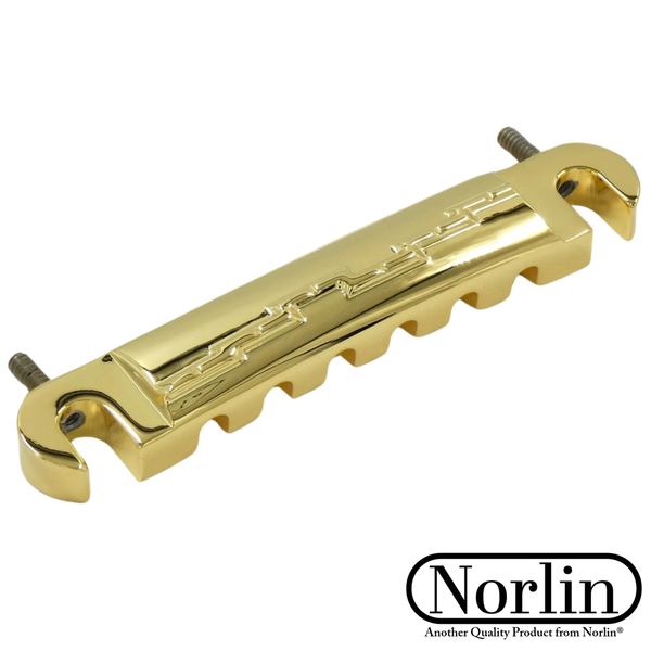 CNC Compensted "Lightning" Stop Bar w String Notches for Gibson® & Epiphone® Guitars