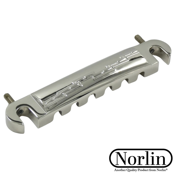 CNC Compensted "Lightning" Stop Bar w String Notches for Gibson® & Epiphone® Guitars