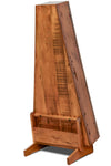 ClimaStand Triangle Humidor with Base - 300 Year Old Reclaimed Wood with Sealy Stain