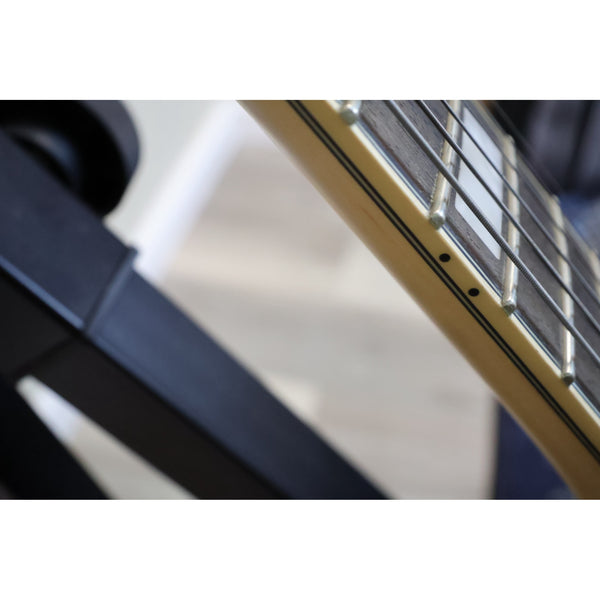 D'Angelico Premier Bob Weir Bedford bound ovangkol fingerboard edge and side markers