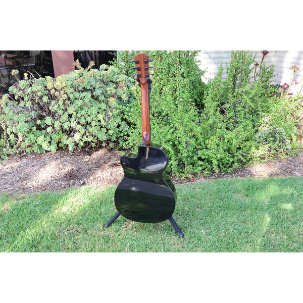 Lâg Tramontane Special T118 Auditorium Bevel Cutaway Acoustic-Electric Guitar – Black