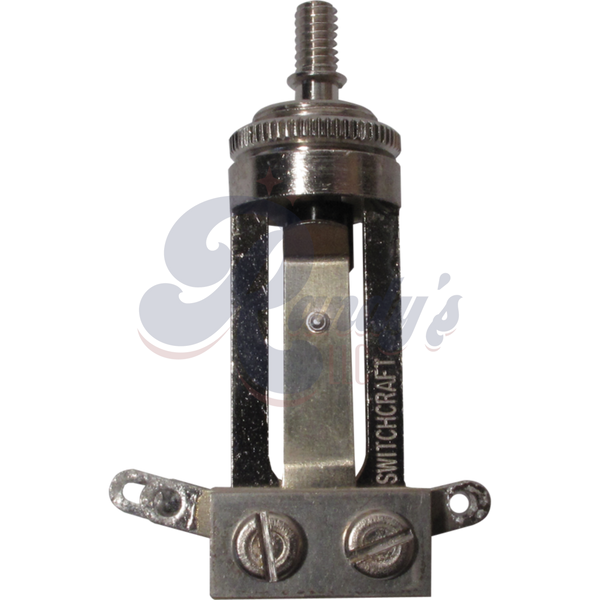 Switchcraft 3-Way Toggle Switch (Straight/Long) - Fits Gibson® Les Paul®