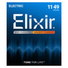 Elixir Nickel-Plated Steel Electric Guitar Strings with NANOWEB Technology