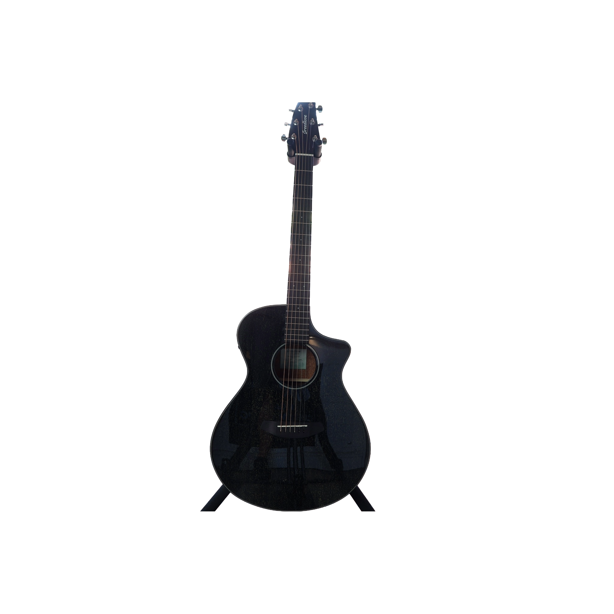 Breedlove Rainforest S Concert Black Gold CE – African Mahogany