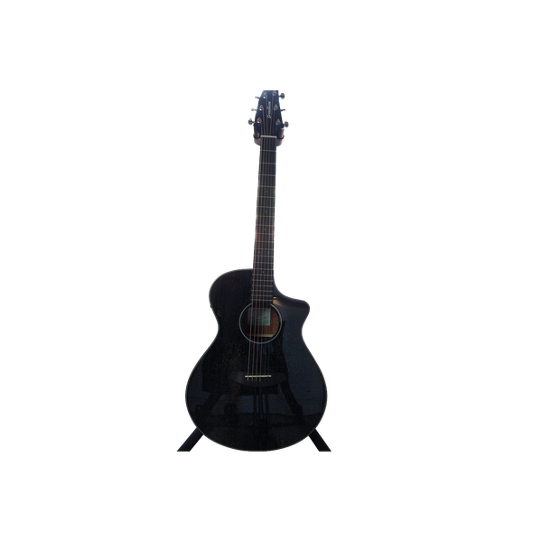 Breedlove Rainforest S Concert Black Gold CE – African Mahogany