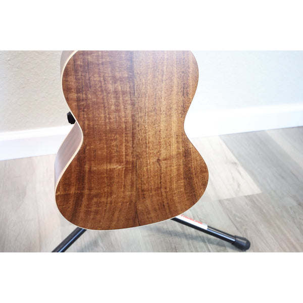 Kala KA-SA-T solid acacia tenor ukulele back view