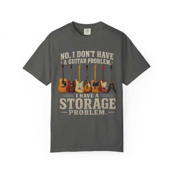 No I Don't Have A Guitar Problem Shirt | Funny Guitar Collector T-Shirt | Vintage Guitarist Gift Tee | Music Lover Shirt
