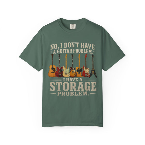 No I Don't Have A Guitar Problem Shirt | Funny Guitar Collector T-Shirt | Vintage Guitarist Gift Tee | Music Lover Shirt