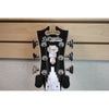 D'Angelico Premier Bedford SH headstock front with mother-of-pearl logo and Premier shield inlay