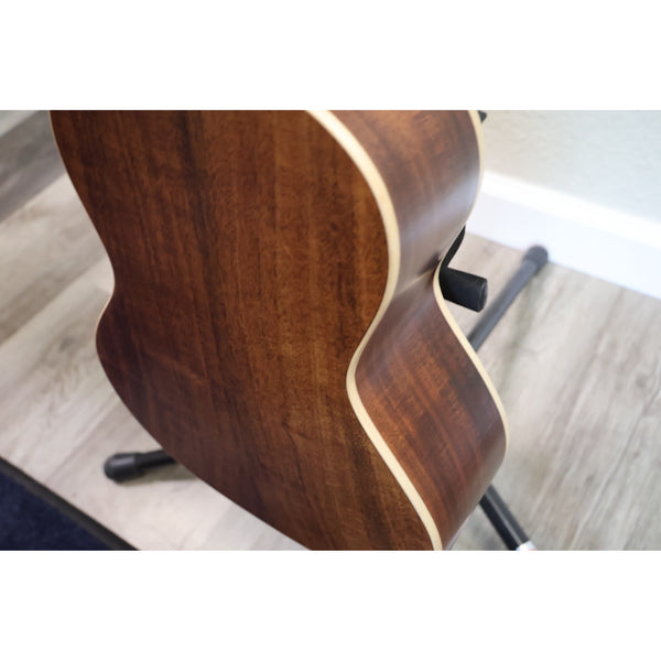 Kala KA-SA-T tenor ukulele solid acacia back and side angled view