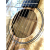 Rosette Detail for Breedlove Oregon Myrtlewood Dreadnought Concerto CE – USA Made  