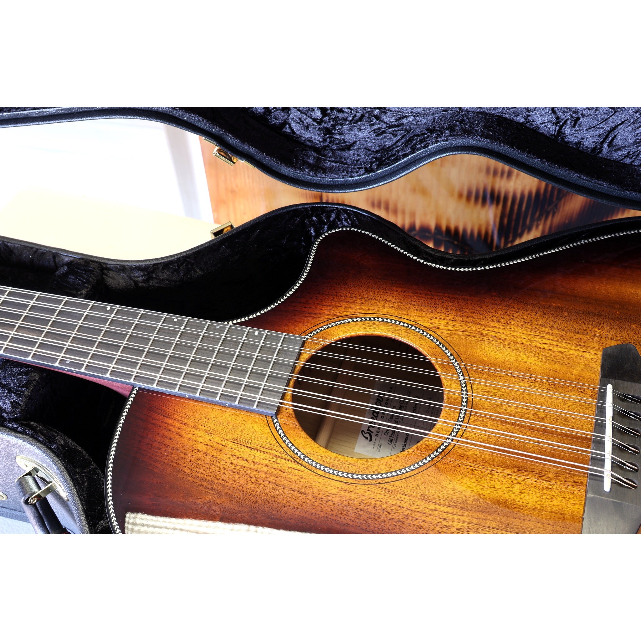 Breedlove USA MADE Oregon Dreadnought Concerto Old Fashioned 12-String CE Myrtlewood-Myrtlewood – Serial 30596