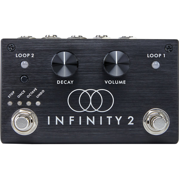 Pigtronix Infinity Looper 2 SPL2 stereo double looper pedal, front view