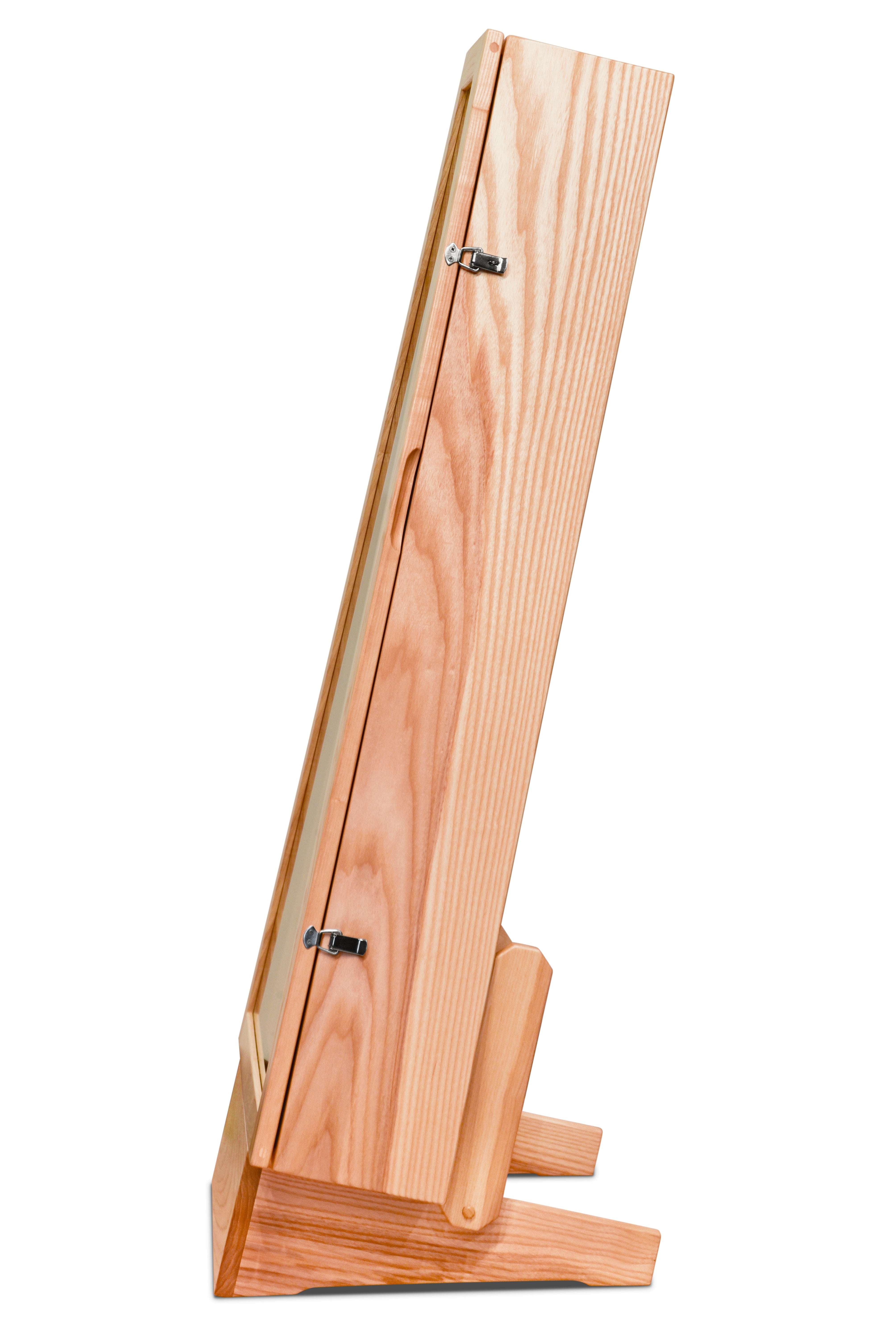 ClimaStand Triangle Humidor with Base - Northern White Ash