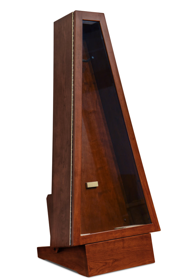 ClimaStand Triangle Humidor with Base - Cherry with Acres Stain