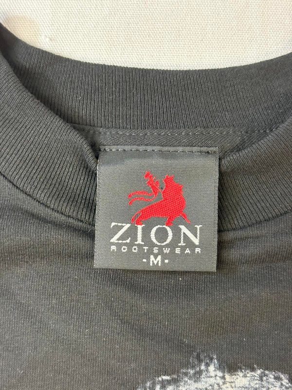 VTG Jerry Garcia T-shirt Middle Finger Zion Rootswear Tag M