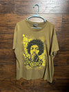Jimi Hendrix Y2k T-shirt - 2006 Copyright Flock Shirt