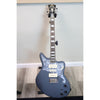 D'Angelico Premier Bob Weir Bedford electric guitar in Matte Stone, full front view