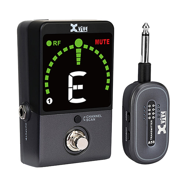 Xvive P58 5.8GHz Guitar Wireless System with Tuner Pedal