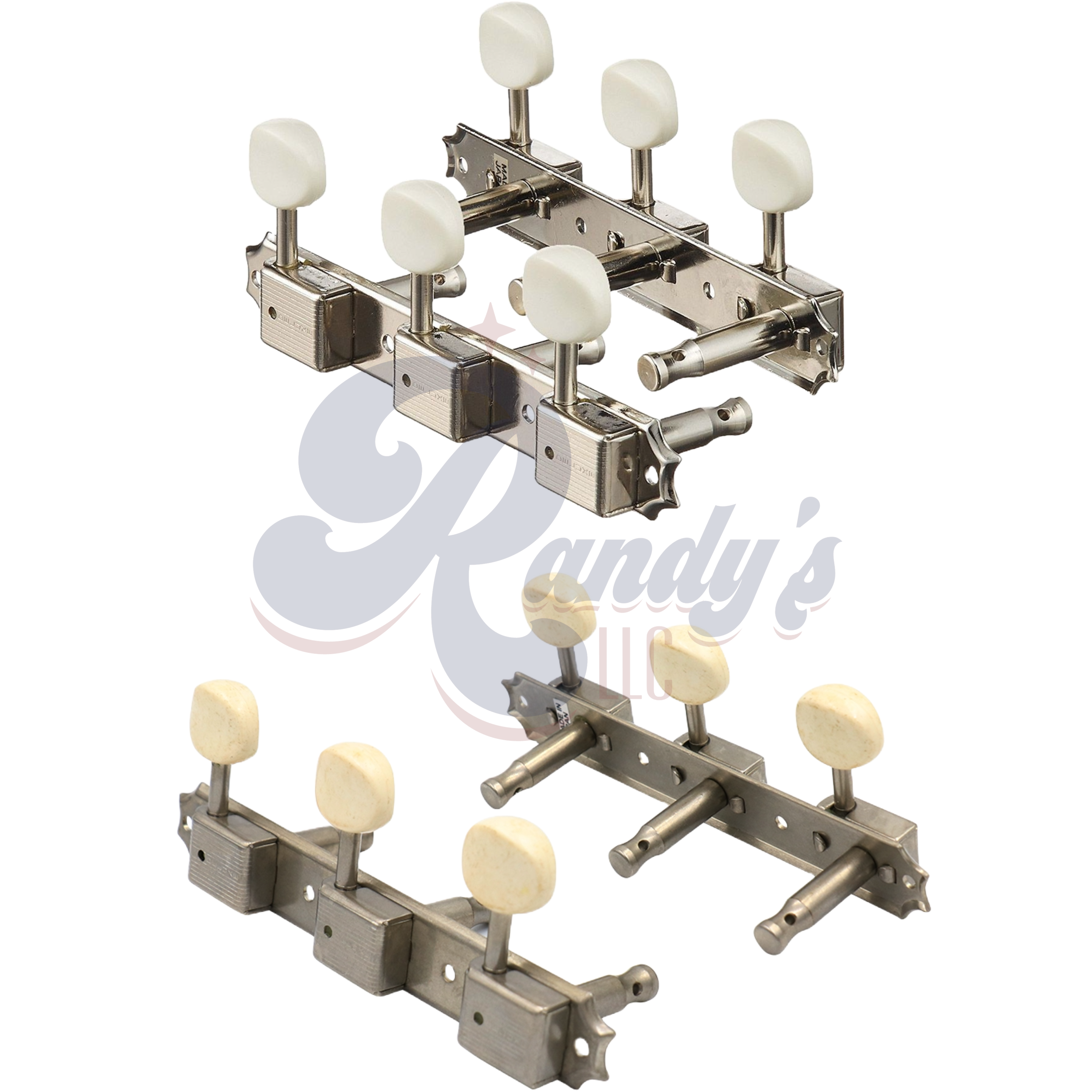 Tuners by Gotoh® w/ Oval Buttons (3-On-Plate) - Fits Gibson®
