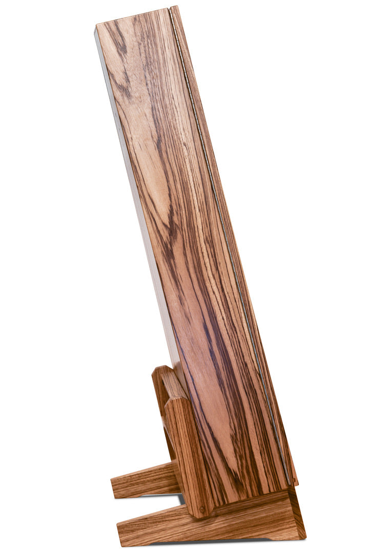 ClimaStand Triangle Humidor with Base - Zebrawood