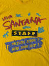 VTG Viva Santana Tour T-shirt Staff Single Stitch Tee XL