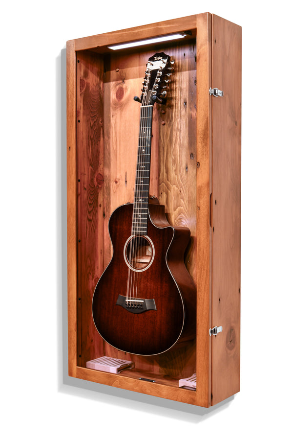 ClimaCase Rectangle Humidor - 300 Year Old Reclaimed Wood with Seely Stain