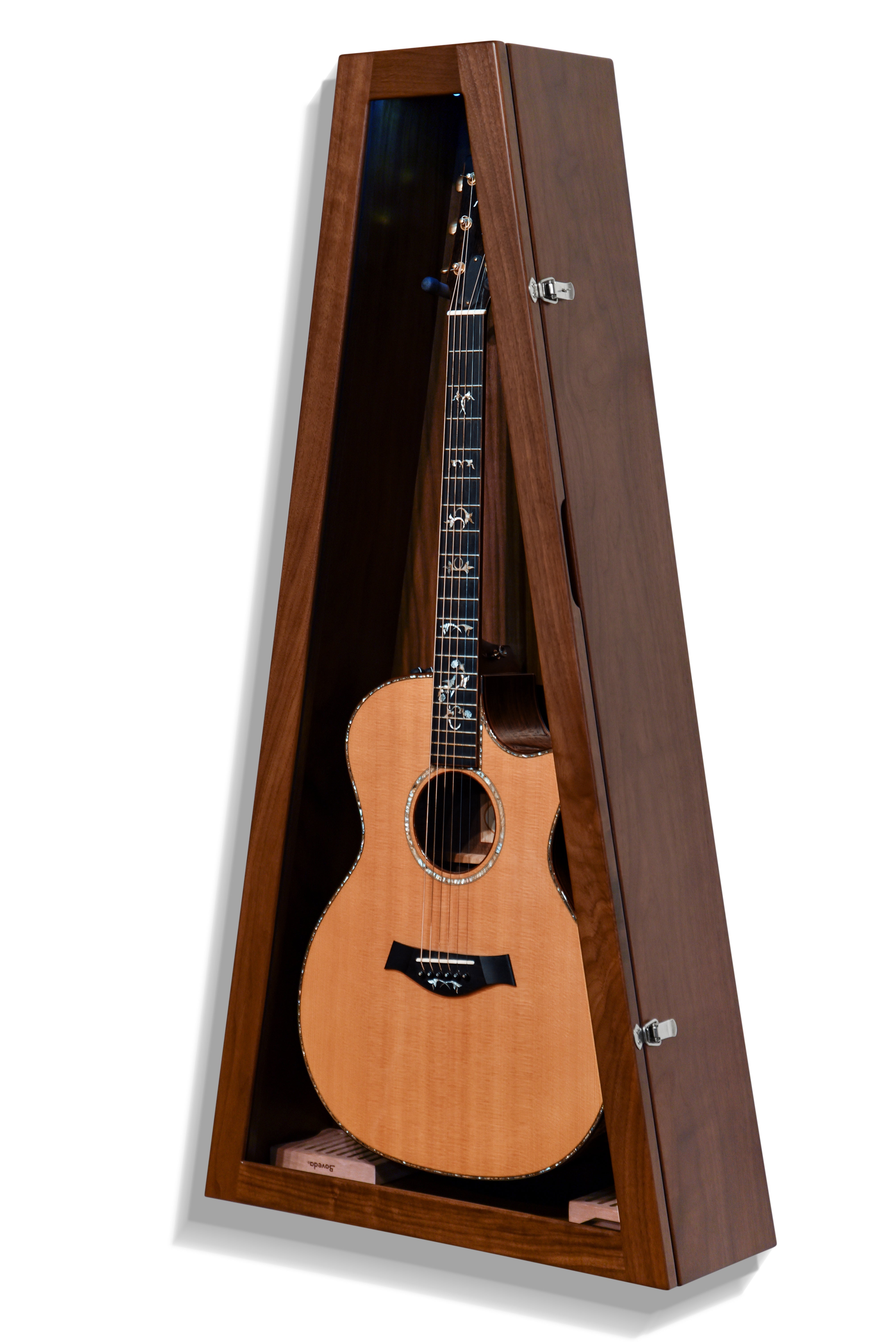 ClimaCase Triangle Humidor - Walnut