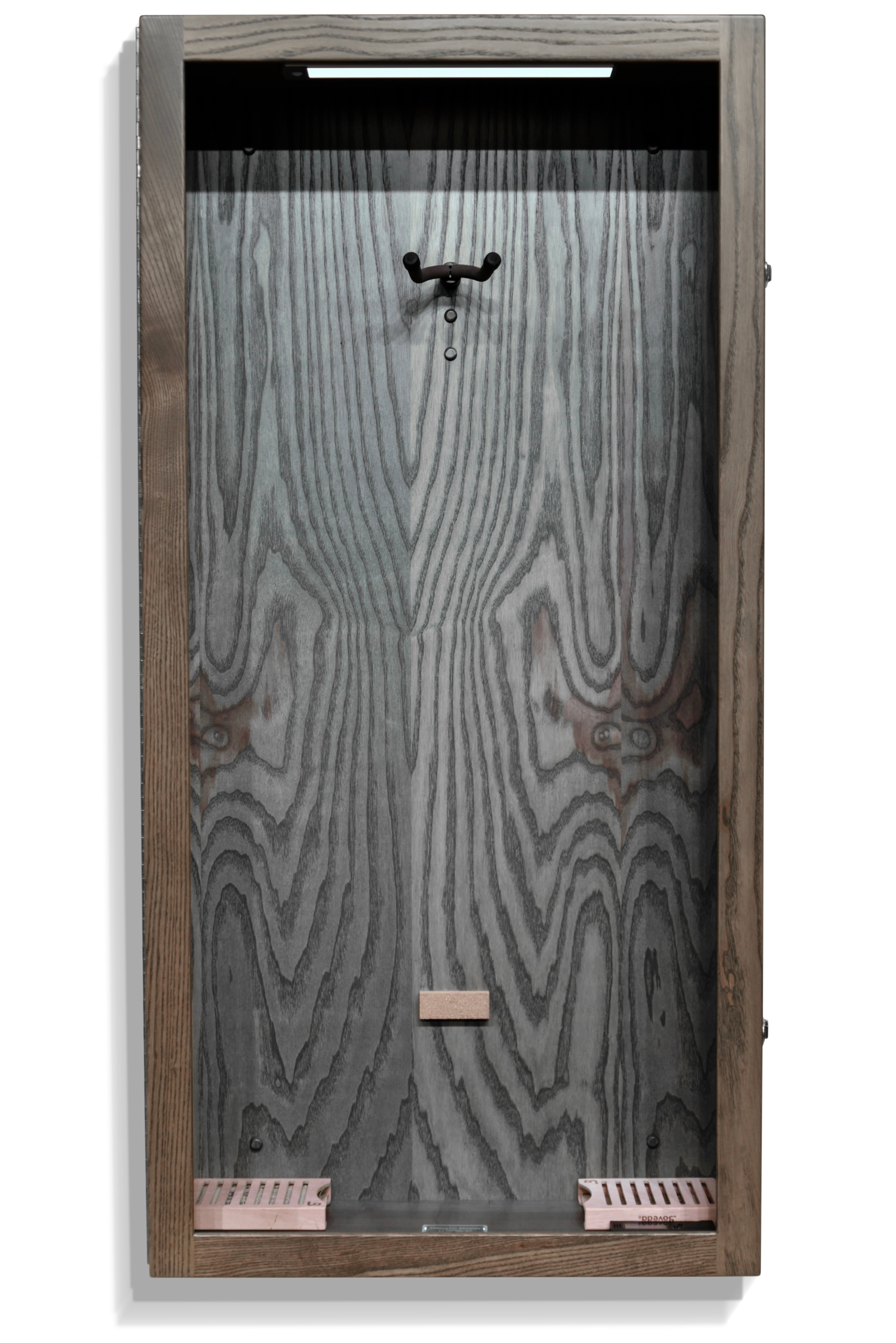 ClimaCase Rectangle Humidor - Northern White Ash with Antique Slate Stain