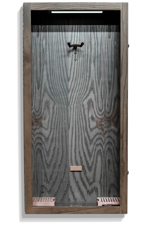 ClimaCase Rectangle Humidor - Northern White Ash with Antique Slate Stain