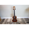 Kala KA-SA-T solid acacia tenor ukulele full front view on stand