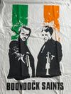 Boondock Saints Movie T-shirt Irish Flag Shirt - M