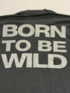 Vintage Biker T-shirt Born To Be Wild Hamilton Hogs XXL