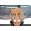 Back of headstock and great tuners on this Close-up of a A Kala KA-SA-TE-C All-Solid Acacia Tenor Cutaway Ukulele with Fishman Electronics ukulele  at ECG Music.
